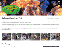 Tablet Screenshot of gumdiggerspark.co.nz